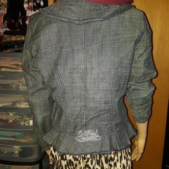 đť…şECKORED jean shirt / blazer - Picture 4 of 8